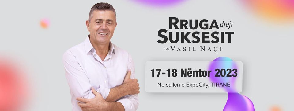 Vasil Naçi, mentori që mblodhi dhe frymëzoi mbi 1500 njerëz me “Rruga drejt Suksesit”