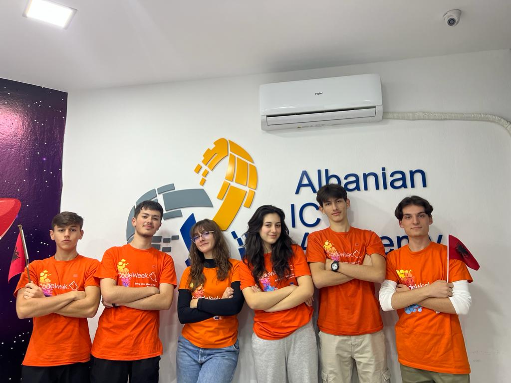 Shqipëria kampione në Europe CodeWeek Hackathon me grupin "Unyo" dhe Albanian ICT Academy