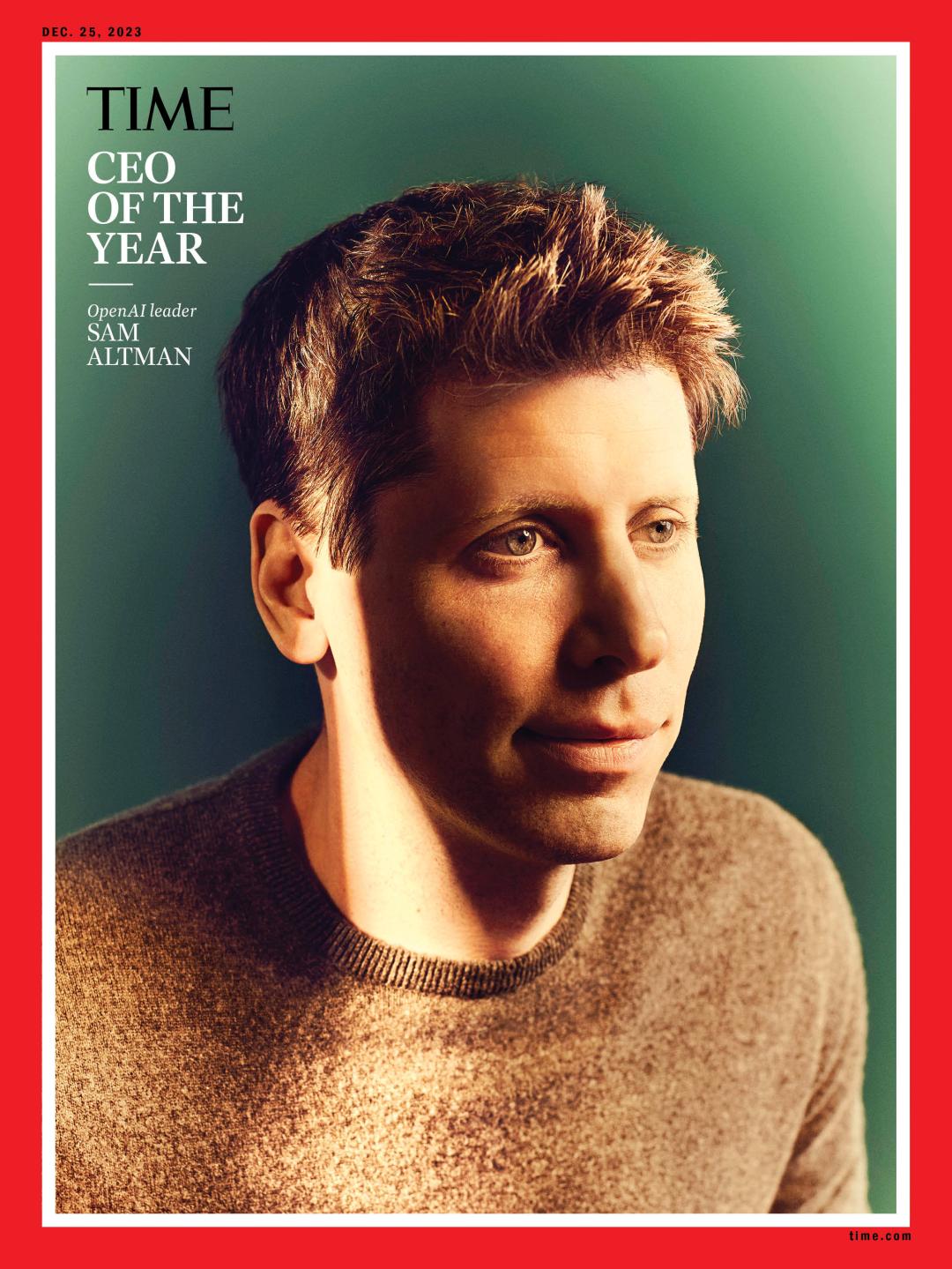 Sam Altman, CEO i vitit 2023!