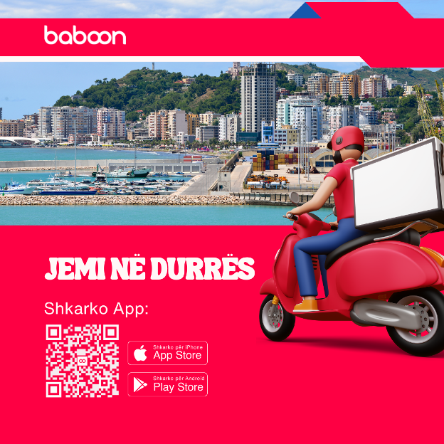 Baboon, zyrtarisht në Durrës që nga 3 Mạj i 2024-ës, për një rrugëtim të gjatë dhe të suksesshëm!