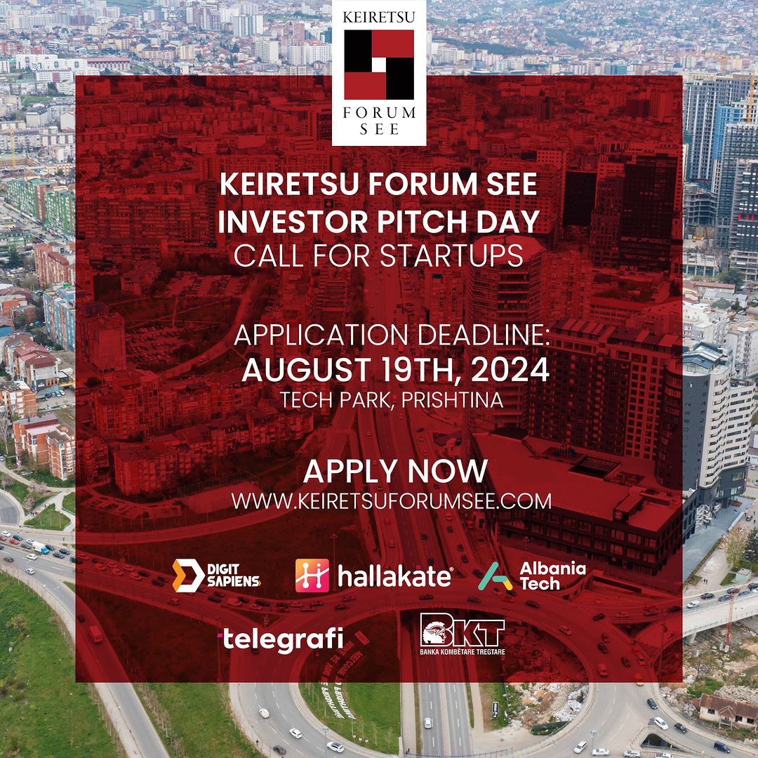 Keiretsu Forum SEE hap thirrjen për "Keiretsu Forum SEE Investor Pitch Day"