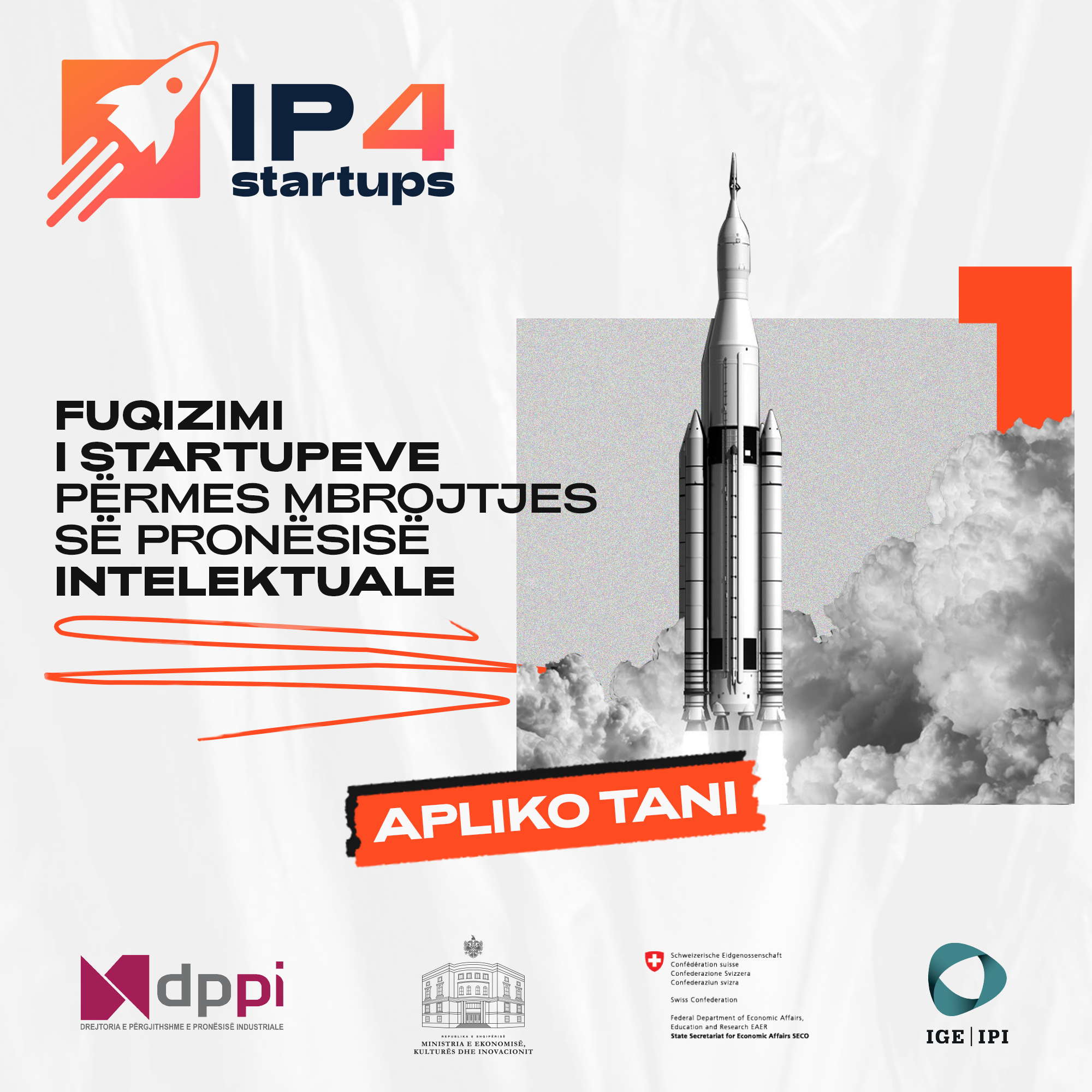 IP4Startups – Programi që do të fuqizojë sipërmarrjet e reja nëpërmjet Mbrojtjes së Pronësisë Intelektuale