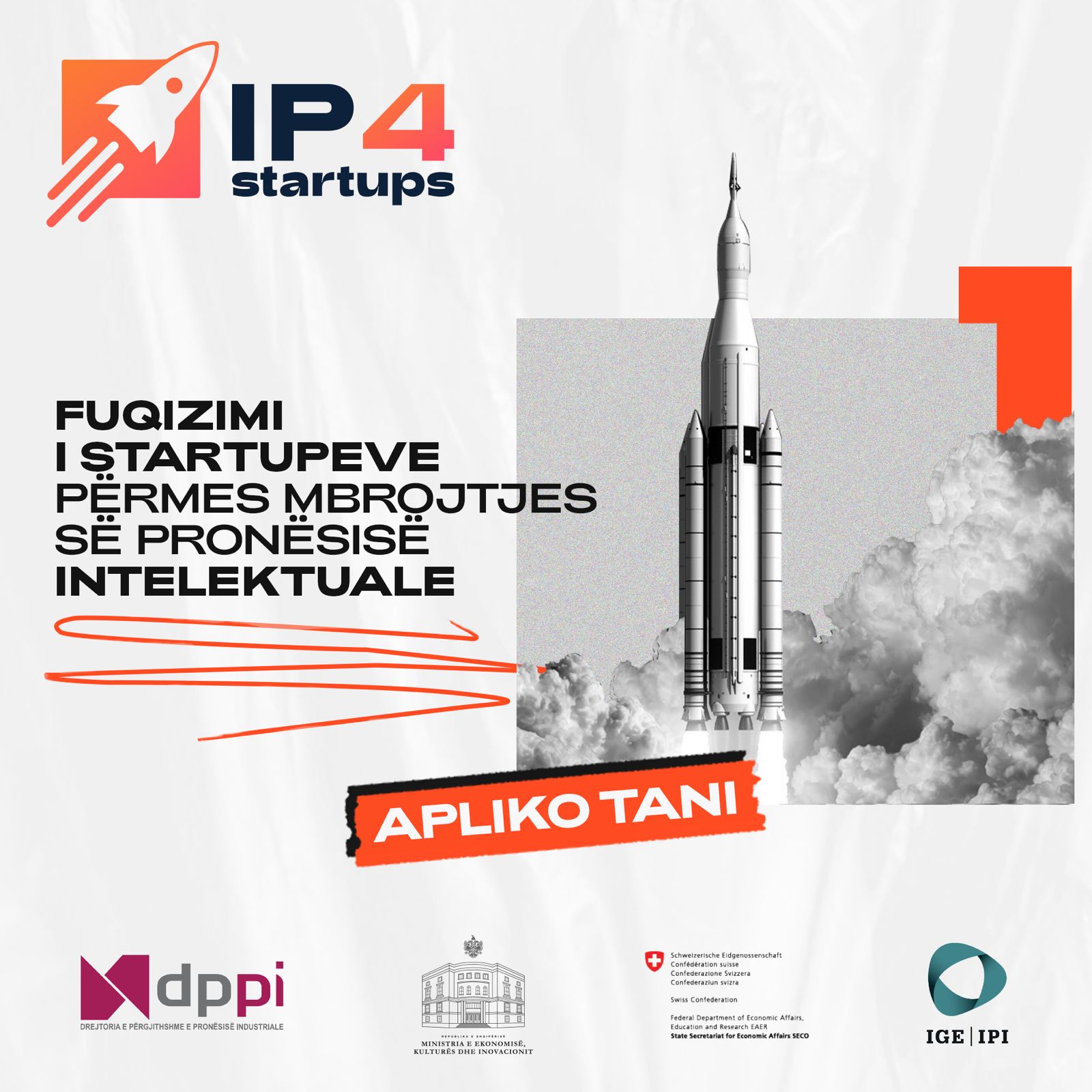 IP4Startups - Programi që do të fuqizojë sipërmarrjet e reja nëpërmjet Mbrojtjes së Pronësisë Intelektuale