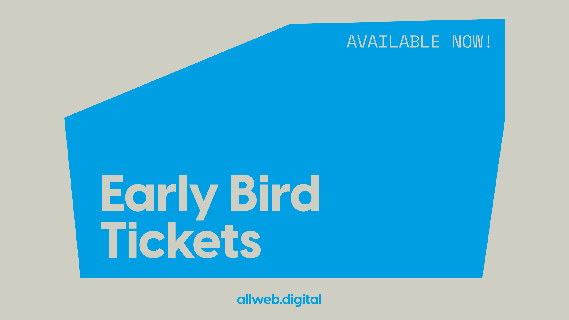 Edhe 2 ditë të mbetura nga oferta Early Bird e AllWeb!