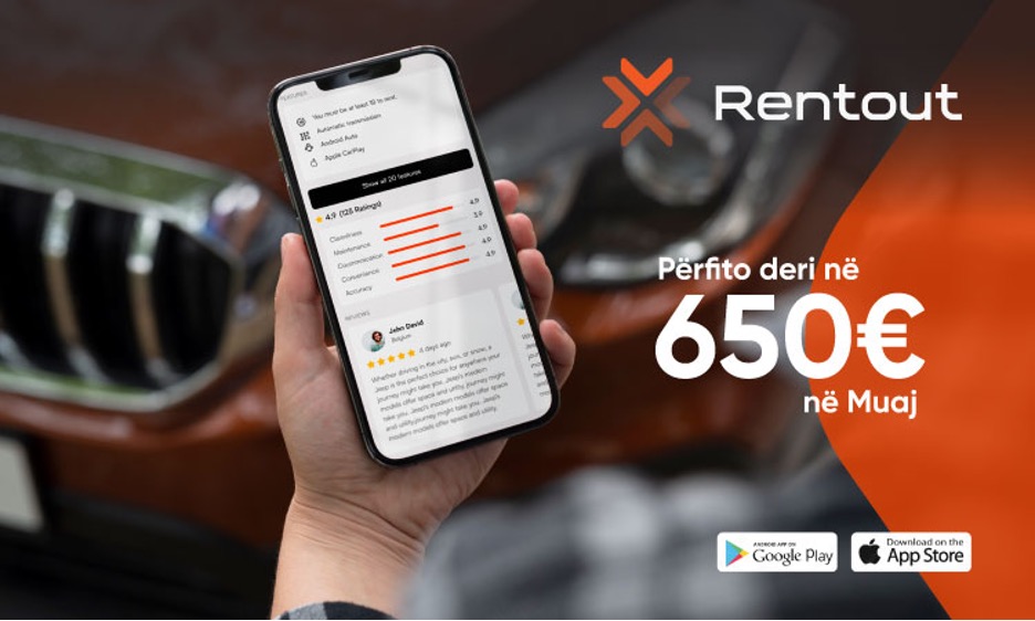 Rent a car with RENTOUT App