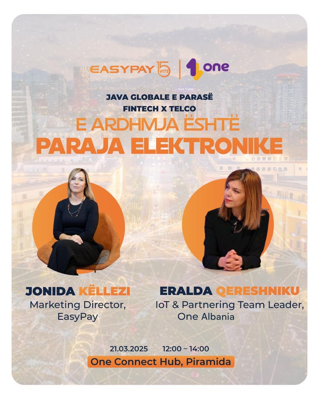 Java Globale e parasë bën bashkë EasyPay dhe One Albania!