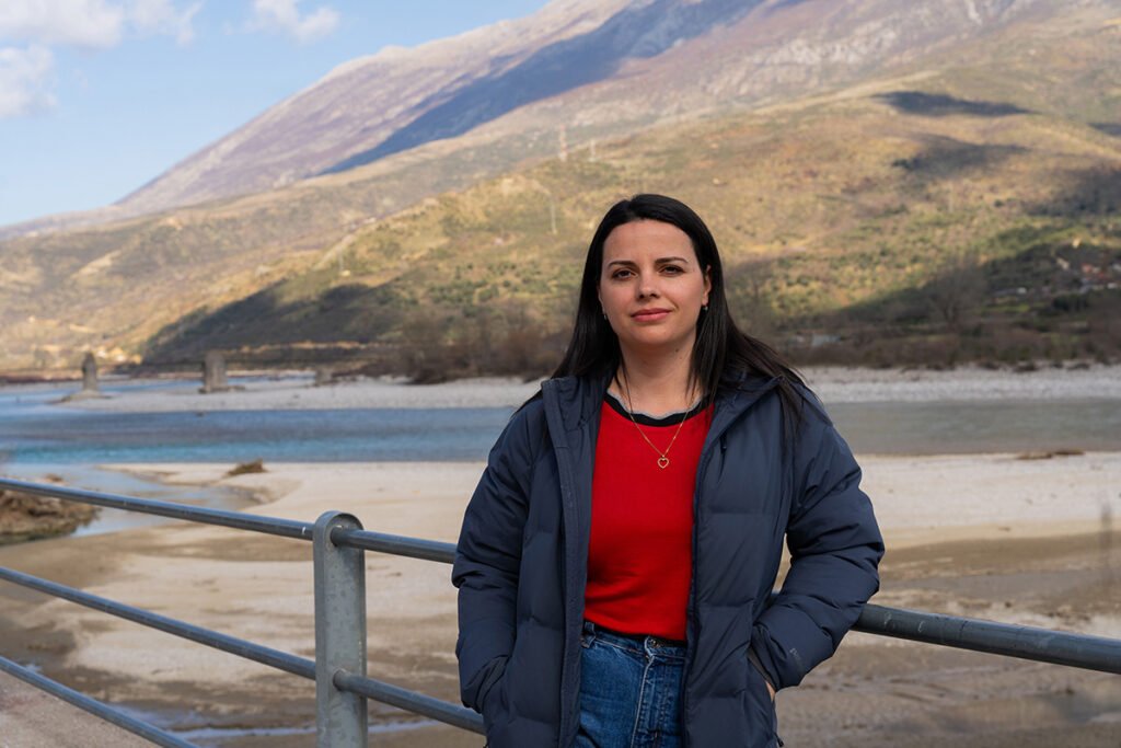 2025 Goldman Prize winner Besjana Guri (Photo: Goldman Environmental Prize)