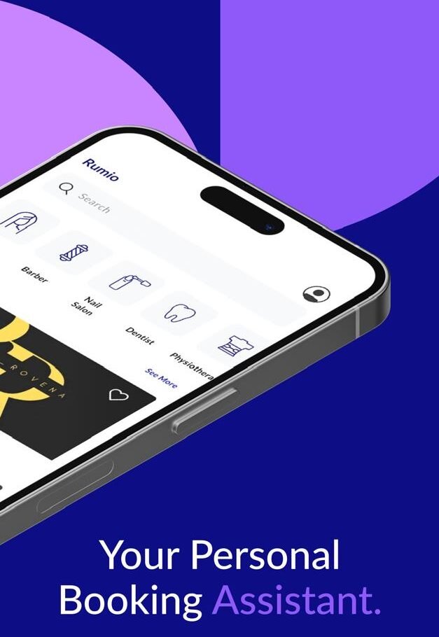 Rumio App - Rezervo berber, SPA apo shërbime të tjera vetëm me një klik!