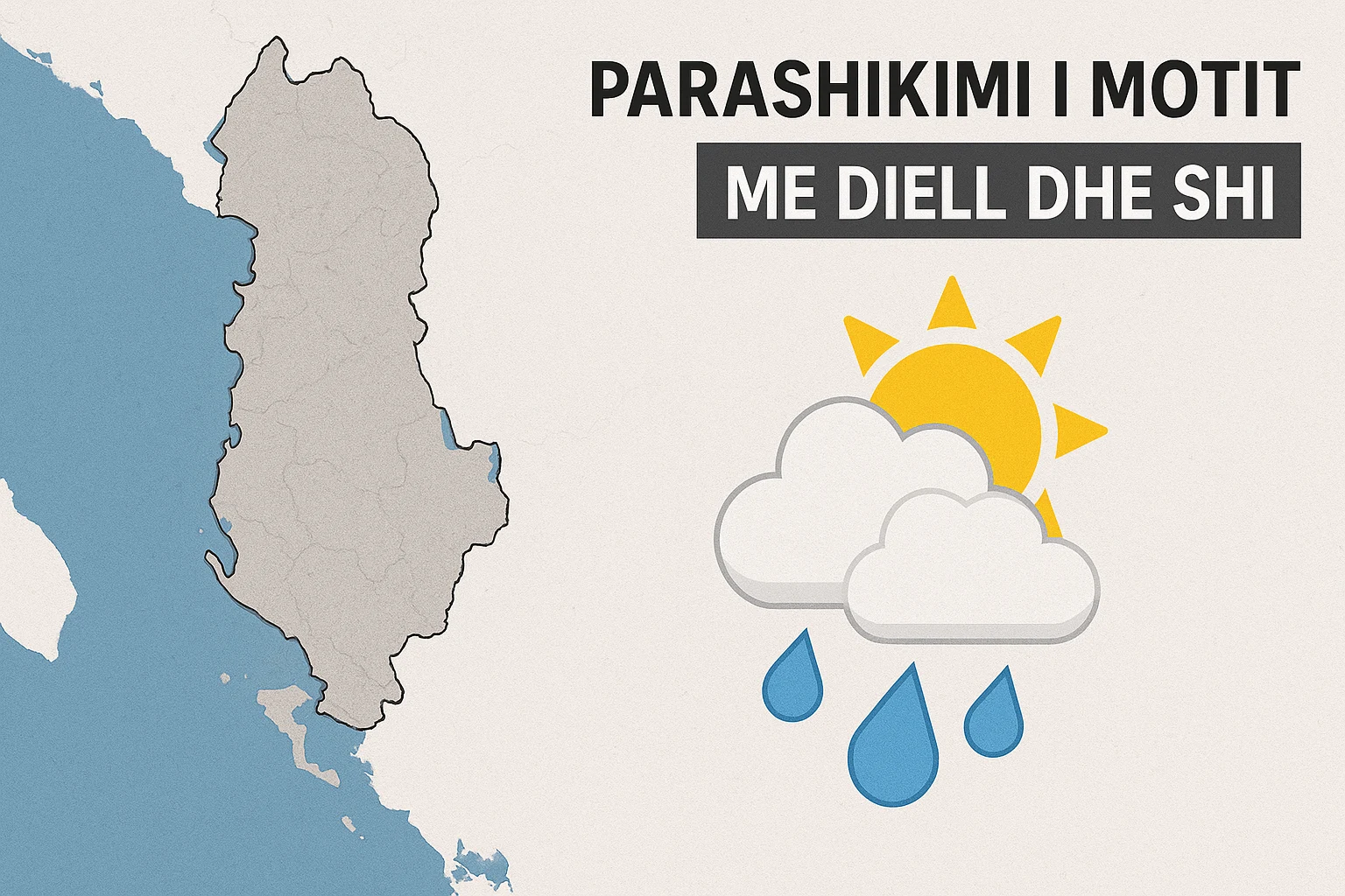 mot me diell dhe shi