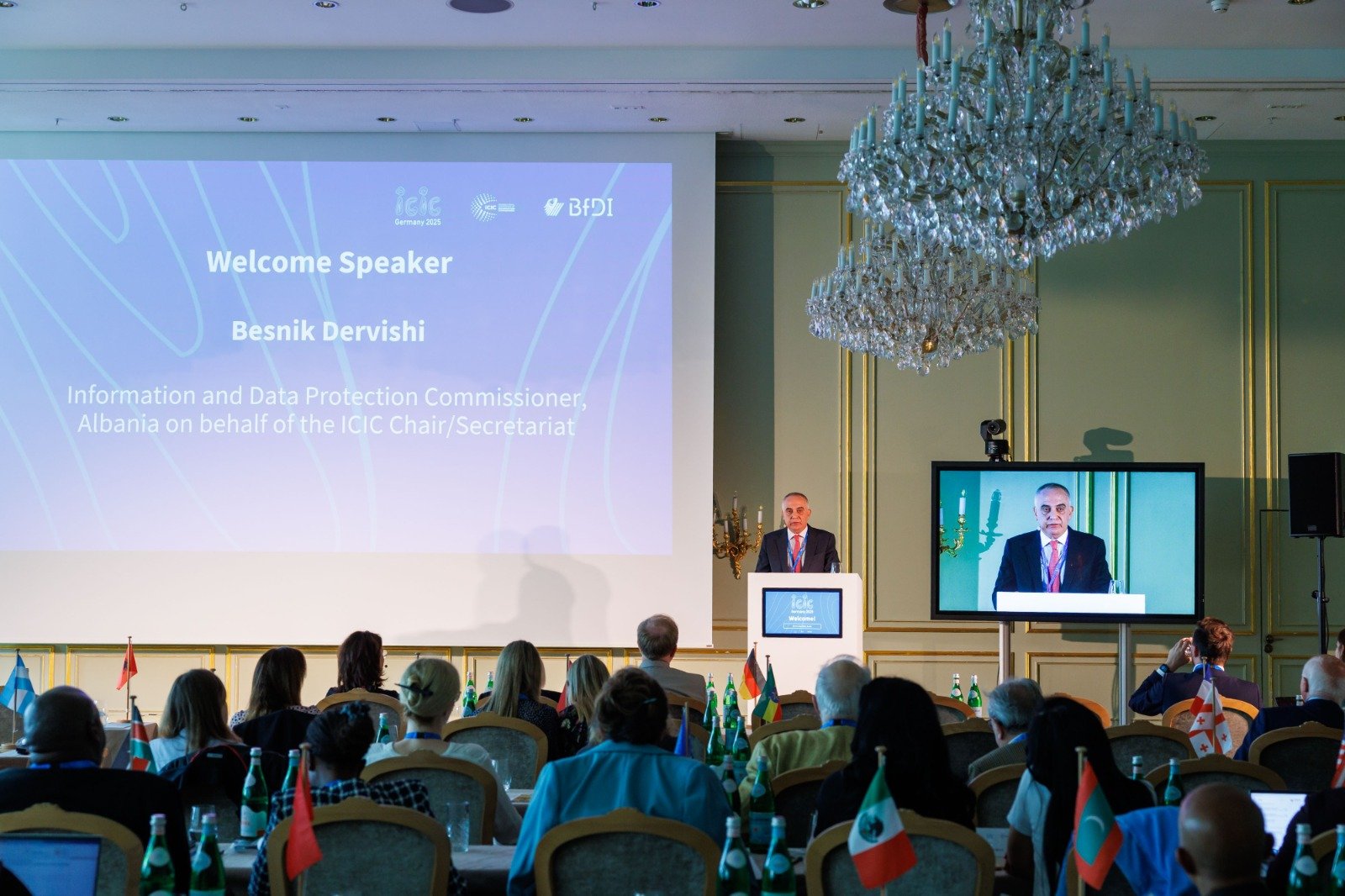 Komisioneri Besnik Dervishi përfaqëson ICIC në Konferencën Ndërkombëtare në Berlin