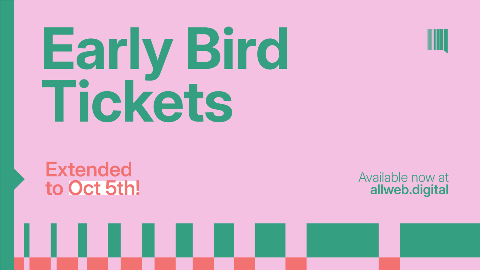 Oferta “Early Bird” e AllWeb zgjatet deri në 5 tetor!