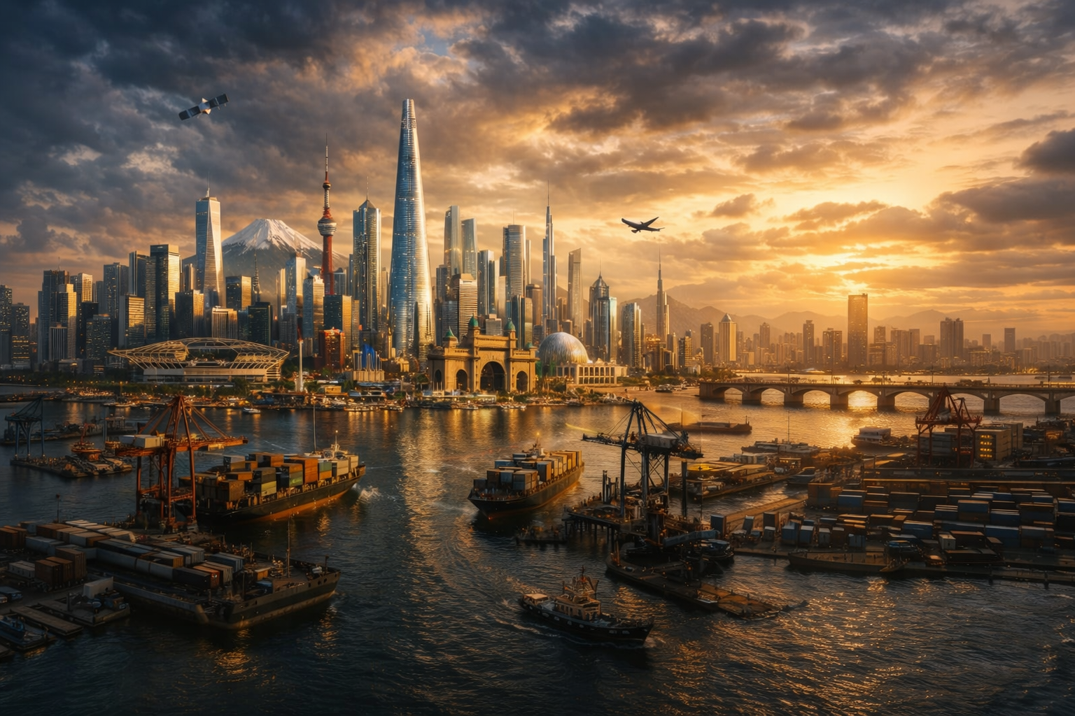 8 shtete që dominojnë industritë më të fuqishme të botës