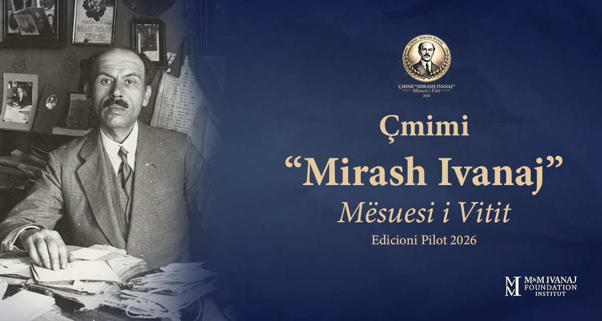 Çmimi “Mirash Ivanaj – Mësuesi i Vitit” rikthen mësuesin në vëmendje