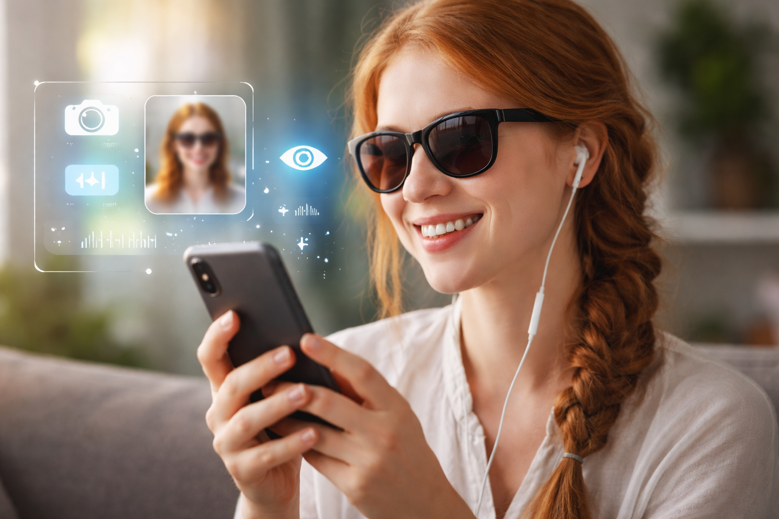 AI po u jep personave të verbër një “pasqyrë digjitale” për veten e tyre