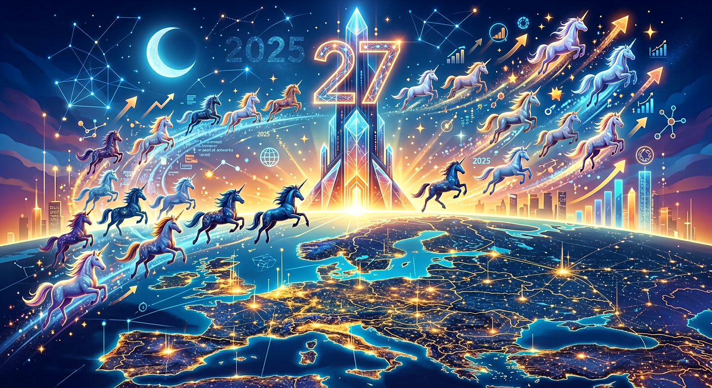 Europa rikthen ritmin e startup-eve! 27 kompani të reja hynë në klubin e “unicorn-ëve” në 2025